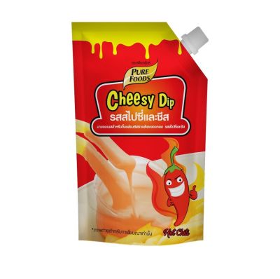 { Purefoods  }  Cheesy Dip Spicy &amp; Cheese Flavor  Size 1000 g.
