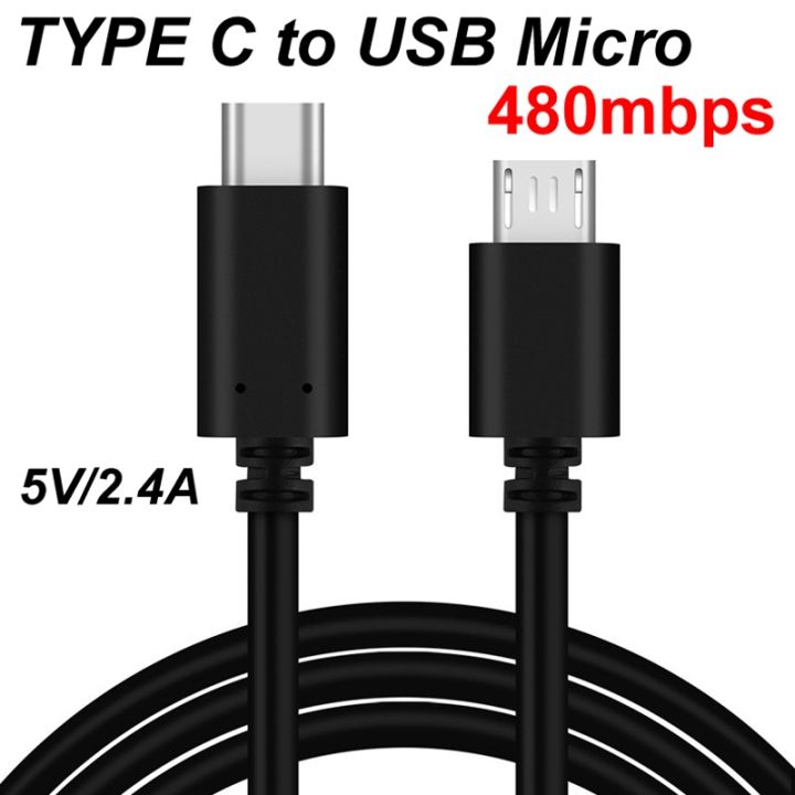chaunceybi-1m-1-5m-2m-usb-type-c-to-5v-2-4a-fast-mutual-charging-480mbps-data-cable
