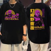 Japan Anime Jujutsu Kaisen T Shirt Kugisaki Nobara Graphic T-shirt Mens Womens Casual Short Sleeve Cotton Tee Shirt Oversized