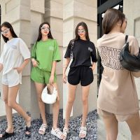 ??? ??????? ???Couture sporty set (490฿ฟรีส่ง) ครีเอท Everyday Look กับเซตเสื้อยืดคอกลมทรง Oversize onseason