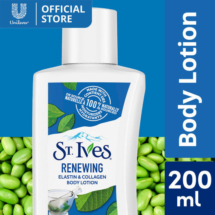 St. Ives Renewing Collagen & Elastin Hand & Body Lotion 200ml Lazada PH