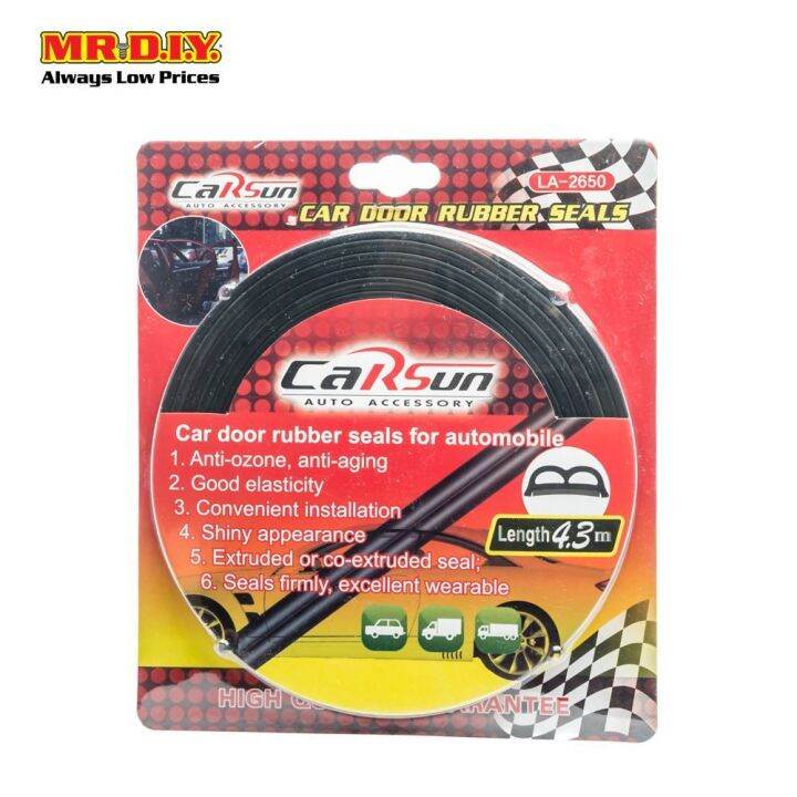 Carsun Car Door Rubber Seal Lazada