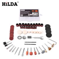 Hilda 92ชิ้นไม้โลหะแกะสลักไขควงไฟฟ้าอุปกรณ์เสริมสำหรับ Dremel ชุดบิตเครื่องเจียรตัด1/8 "สำหรับ Dremel