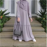 Jovinna ชุดเดรสแม็กซี่/เดรส Gamis/Gamis Jumbo/ไซส์ S M L แฟชั่นล่าสุด XL XXL Matt ITY Crepe