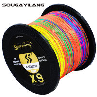 S Ouilang X9สายการประมงถัก9เส้น150เมตร350เมตร550เมตร PE สายการประมง M Ultifilament ที่แข็งแกร่งพิเศษบางสายการประมง