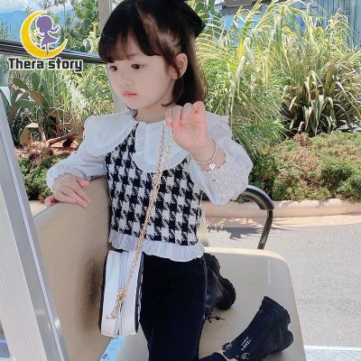 เสื้อเชิ้ตเกาหลีใหม่ของผู้หญิงทารกแขนยาวเสื้อ