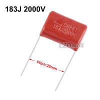 2pcs CBB 183J2000V 0.018UF 2000V 18NF 2KV P20mm CBB81 Metallized Film Capacitor