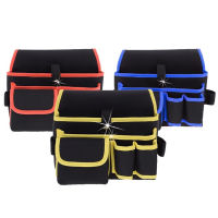 Multi-pocket Tool Waist Bag Oxford Cloth Waterproof Fabric Tool Kit Shoulder Bodypack Hardware Mechanics Electrician with Belt