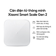 Cân Điện Tử Xiaomi Smart Scale 2 - Bluetooth Low Energy 5.0