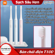 Bàn chải điện thông minh Bàn chải điện Xiaomi Mijia T100va Bộ 3 Đầu bàn