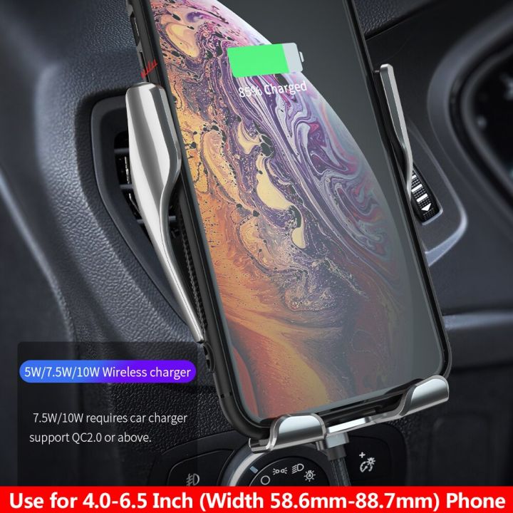 10w-automatic-clamping-wireless-car-charger-mount-for-iphone-14-13-12-11-xs-xr-8-fast-charging-phone-holder-for-samsung-s21-s20