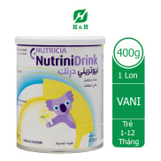 HCM Sữa bột NutriniDrink Vanilla cho trẻ suy dinh dưỡng bắt kịp đà tăng