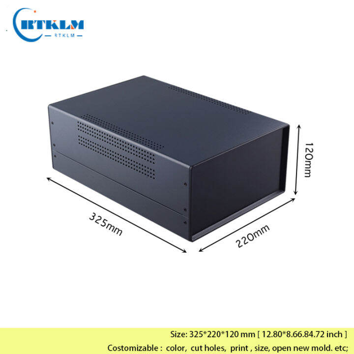 โครงเหล็กกล่องเครื่องมือ-diy-กล่องเชื่อมต่อสายไฟออกแบบ-pcb-กล่องเหล็ก-ip54กล่องพักสายไฟ325-220-120มม