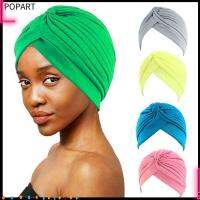 POPART 2023อีลาสติก ผ้าคลุมศีรษะ beanies หมวกนอนหลับ ทารกทารกแรกเกิด ลมแห่งชาติเด็ก หมวกเคมีบำบัด ผ้าโพกหัวสีล้วน ผ้าพันคอหมวกโพลีเอสเตอร์