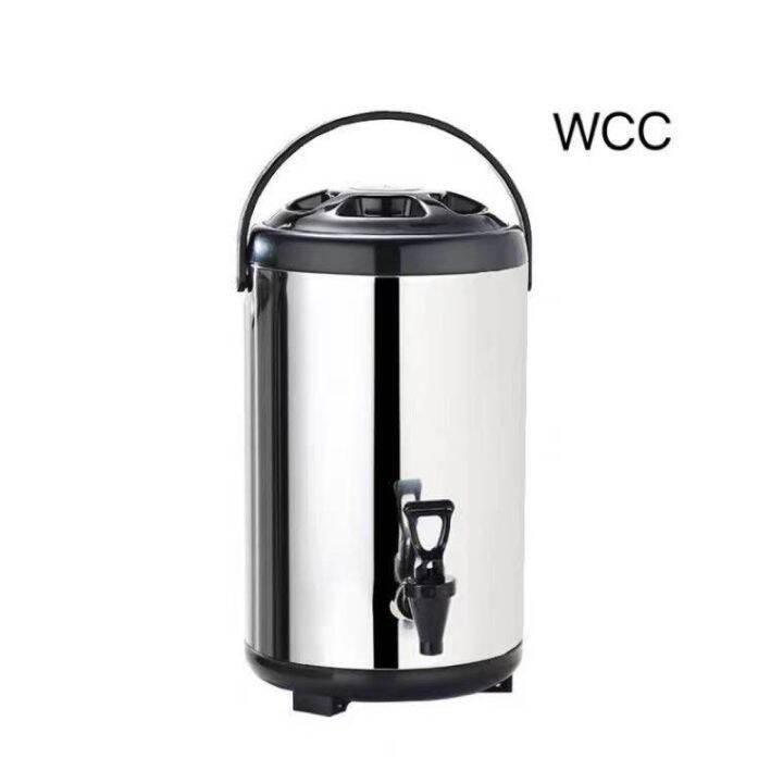 Milk Tea Barrel Stainless Thermos Jug 8L 10L 12L Lazada PH