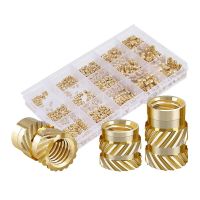 350Pcs Female Thread Assortment Kit Brass Heat Set Insert