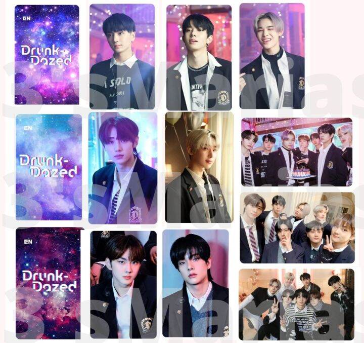 ENHYPEN DRUNK DAZED PHOTOCARD SET [DRUNK-DAZED INSPIRED Unofficial PCs ...