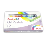 สีชอล์ค เพนเทล Pentel Oil Pastels 12สี