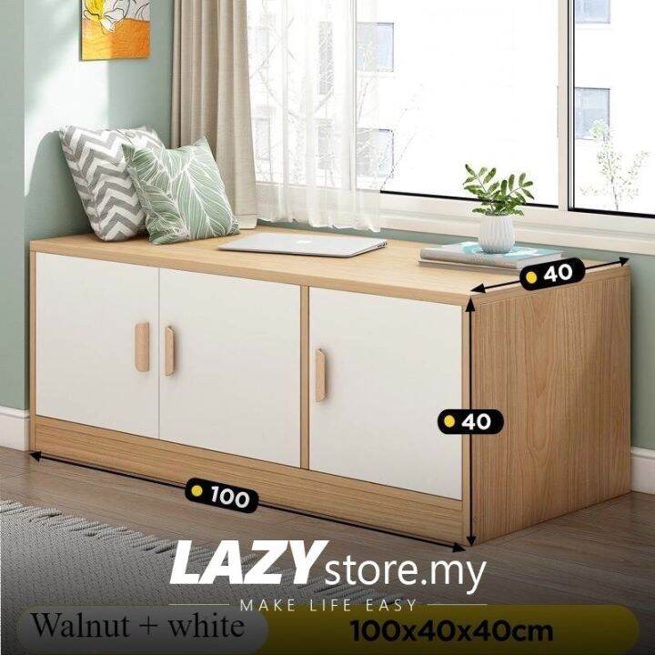 LAZYstore Bay Window Floor Storage Balcony
