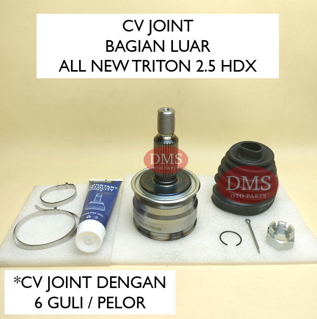 CV JOINT TRITON 2.5 HDX KEPALA DRIVE SHAFT TRITON HDX 2.5 LUAR Lazada