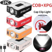 ▨ Mini Induction Cap Clip Light USB Charging Flashlight XPG COB Waterproof Headlight for Night Fishing Camping LED Sensor Headlamp