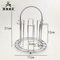 โลหะถ้วยแก้ว Rack เหยือกน้ำ Draining ขาตั้ง Drainer ที่วางแก้วแห้งสำหรับ Home