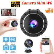 Camera Mini Wifi W8 FullHD 720P Giám Sát, Hồng Ngoại Quay Ban Đêm