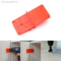 iho✘◙☄  1/2Pcs Hinge Hole Drilling Guide 35mm 40mm Hing Installation Jig Door Cabinet Locator Woodworking