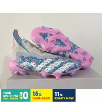 ❧▼ Kasut Bola Sepak FG Men s and women s knitted breathable waterproof football shoes portable breathable football shoes