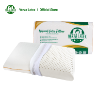 Verza Latex  หมอนยางพารา เกรด Premium รุ่น Standard ใบใหญ่ แถมฟรีปลอกขอบสีทองและผ้าตาข่าย หรูหรา ติดซิป ถอดซักได้ รับประกัน 10 ปี