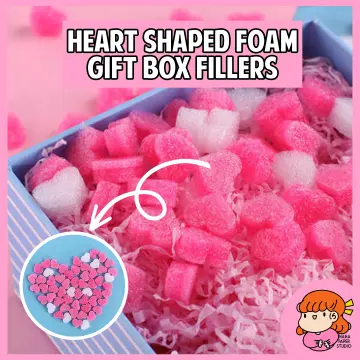 20cmx5 Meter Pink Love Heart Air Bubble Cushioning Wrap Rolls