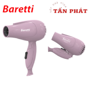 Máy Sấy Tóc Baretti BRD232P công suất 650w bảo hành 12 tháng chính hãng