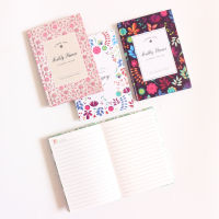 Domikee cute flower cartoon school student hardcover diary notebooks stationery,fine flower design agenda planner organizer A6