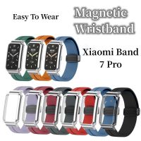 Magnetic Strap For Mi Band 7 Pro Strap Silicone Wristband on Xiaomi Mi Band 7pro Magnetic Buckle Watchband For Xiaomi Band 7 Pro Smartwatches