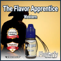 The Flavor Apprentice Western (Cowboy) - เวสเทิร์น - กลิ่นผสมอาหาร - ผ่านการรับรองจาก อย. ประเทศไทย บรรจุและขายโดย Flavorfy กลิ่นผสมอาหารอเนกประสงค์ เหมาะสำหรับ ลูกอม, กัมมี่, น้ำผลไม้, เบเกอรี่, ไอศครีม, ของเหลวอื่่นๆ