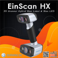 EinScan HX – 3D Scanner Hybrid Blue Laser &amp; Blue LED