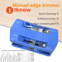 I Know Manual Edge Trimmer Woodworking Planer Edge Banding Edge Scraper Tool Plastic Flat End Trimmer Woodworking Tool