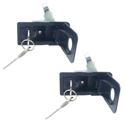 ☏﹊ 2 PCS Anti-Theft Adjustable Locks With Keys For Power Distribution Cabinet Caravan Trailer RV Toolbox Car