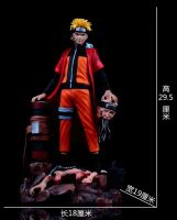 Naruto Power Immortal Naruto Hot Blood Six Paths Naruto Battle Scene Standing Anime Figure 【AUG】