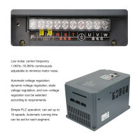 ตัวแปลงความถี่ตัวแปร 15Kw 3HP โอเวอร์โหลดเวกเตอร์มอเตอร์ไดรฟ์ VFD 3Phase 380V