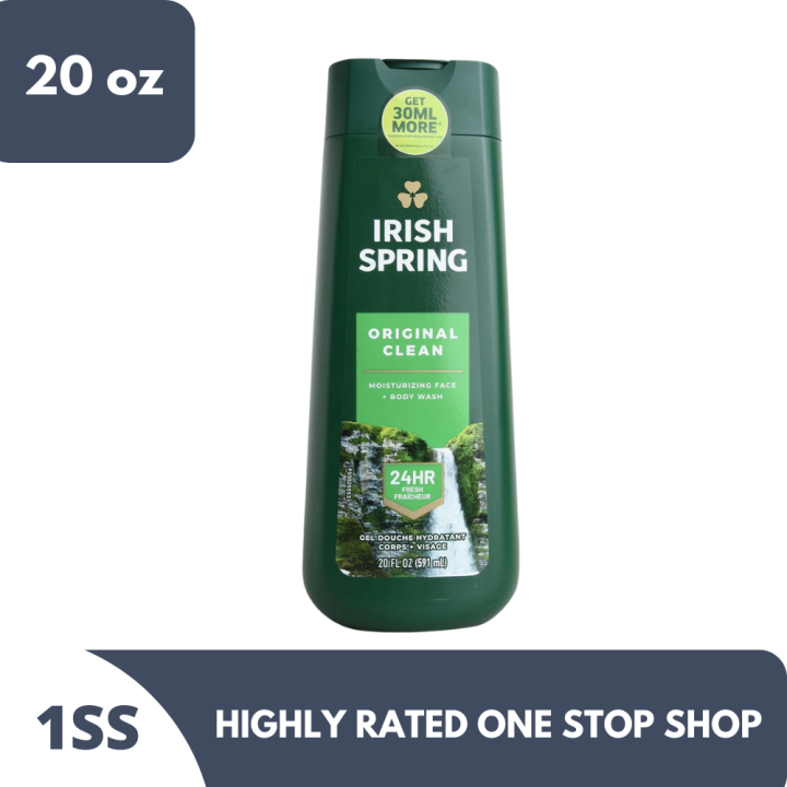 Irish Spring Original Clean Body Wash 20 oz Lazada PH