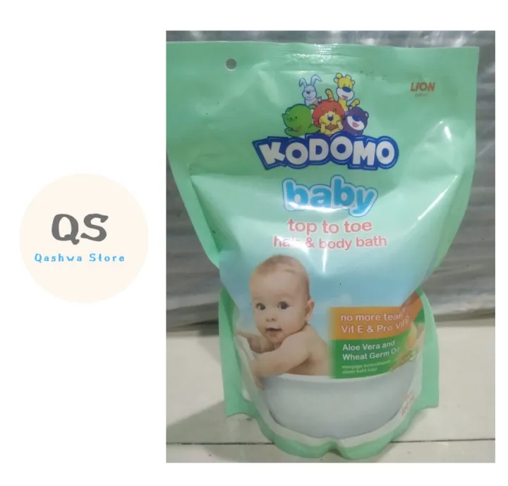 Kodomo Baby Top To Toe Hair Dan Body Wash 450 Ml - Sabun Cair Bayi ...