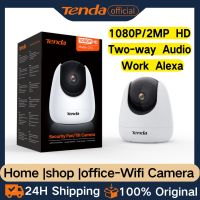 Tenda กล้องรักษาความปลอดภัยในร่ม WiFi กล้อง1080จุด2พัน Baby Monitor Night Vision 2ทางเสียงตรวจจับมนุษย์ PTZ เมฆกล้อง IP