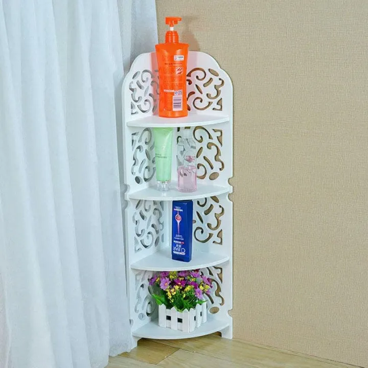 kichen organizer rack Toilet Tripod Vanity Bathroom Storage Rack 4