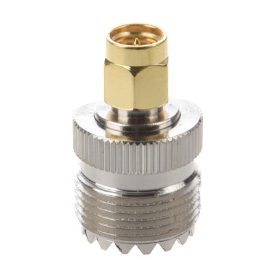 UHF SO-239 SO239 Female to SMA Male Plug Connector Coaxial Adapter
