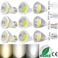 ❇❖ tqw198 85-265V Ultra Bright LED Bulb MR16/GU10/E27/E14 6W/9W/12W LED COB Spot Light Bulbs CREE Warm/Neutral/Cool White