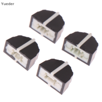 Yueder ฝาครอบปุ่มปรับเสียง DBX2231 10ชิ้น,11MMX9MM หลุม4มม. ฝาครอบปุ่มเฟดเดอร์โพเทนชิโอมิเตอร์