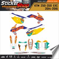 sticker KTM 250 - 350 EXC 2014-2016 No.6