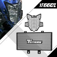 สำหรับยามาฮ่า XT660Z Tenere XT 660 Z SUPER TENERE 2008-2016ตะแกรงป้องกันไฟหน้ารถจักรยานยนต์และฝาครอบป้องกันแผงติดหม้อน้ำรถมอเตอร์ไซค์