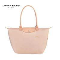 Original Longchamp กระเป๋าผู้หญิงกระเป๋าสั้นยาว Champ ผู้หญิงกระเป๋าถือกันน้ำ Dumpling กระเป๋า70th ครบรอบเย็บปักถักร้อยพับไนลอน Longchamp กระเป๋าถือ